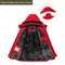 Men's Waterproof Warm Winter Snow Coat Mountain Windbreaker Ski Jacket