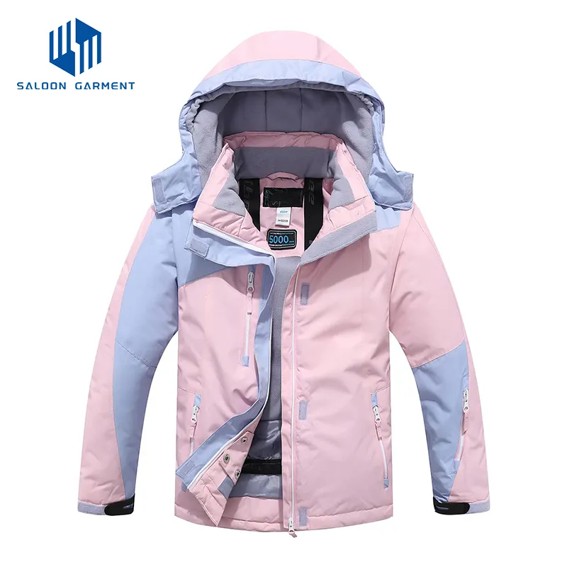 Kid's Waterproof Warm Winter Coat Girl's Outdoor Windbreaker Snowboarding Ski Jacket