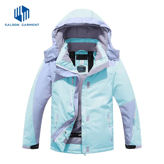 OEM Girls' Fashion Outdoor Clothing Waterproof Snow Ski Jacket