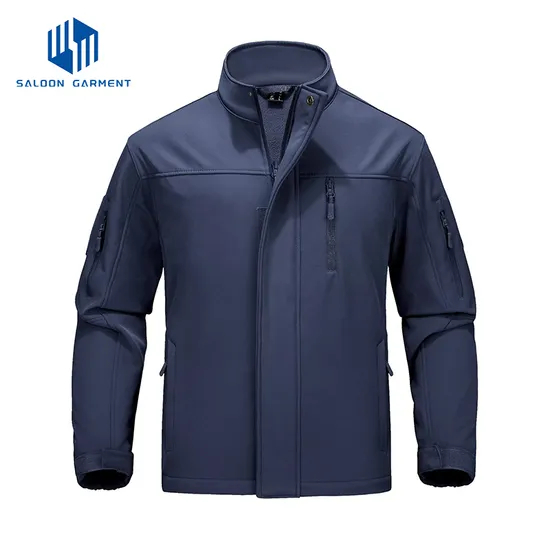 High Quality Custom Logo Men Waterproof Windbreaker Insulated Tactical Softshell Jacket