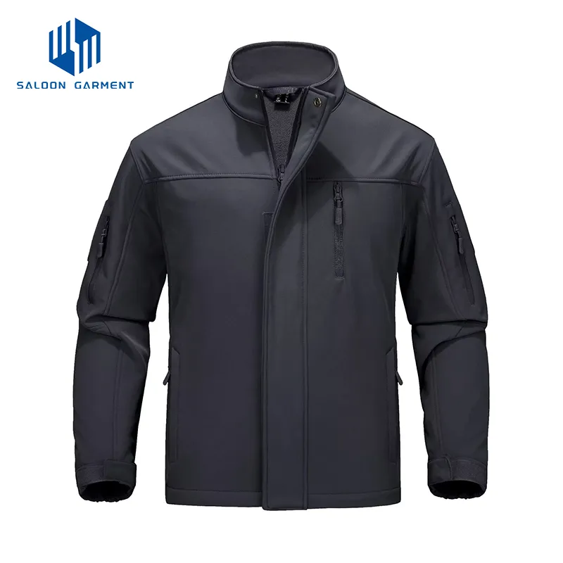 Mens Fleece Winter Coats Windproof Warm Tactical Softshell Jacket