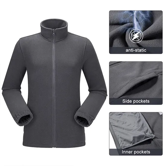 Men's Waterproof Winter Windproof Fleece Snowboard Mountain Snow Coat 3-in-1 Ski Jacket