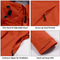 2.5 Layer Fabricmountain Outdoor Waterproof Running Hiking Rain Windbreaker Jacket
