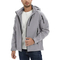 Mens Fleece Lined Hooded Lightweight Insulated Running Coat Softshell Jacket