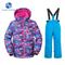 Girl's Winter Outdoor Clothing Softshell Fleece Ski Jacket Snowmobile Wear Snow Suit