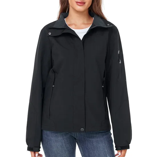 New Design Custom Logo Women's Outdoor Windbreaker Jacket