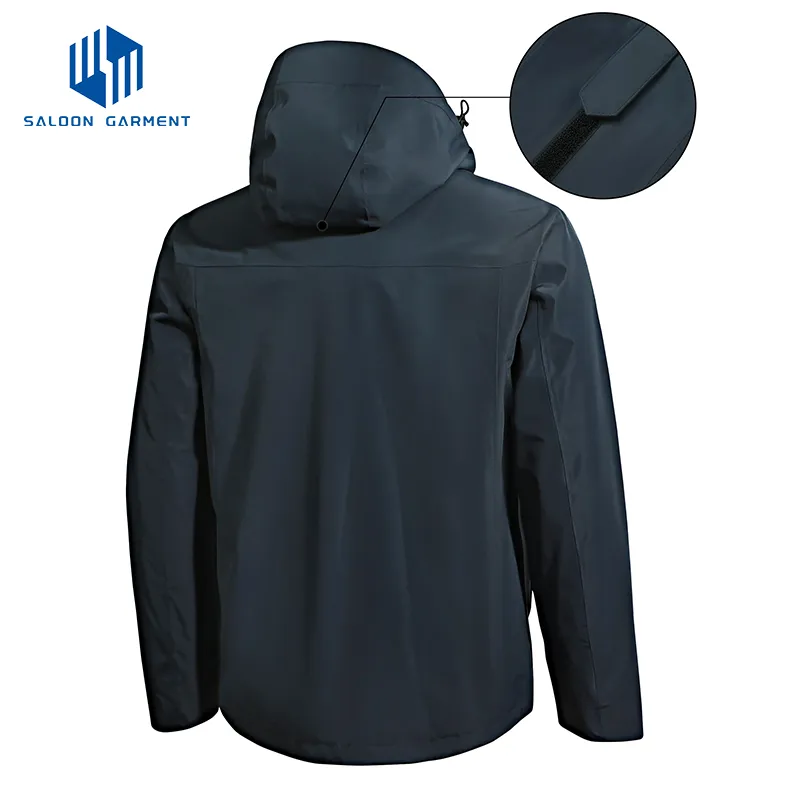 Manufacturers Wholesale Casual Hooded Custom Men Outdoor Lightweight Windbreaker Jacket with Logo