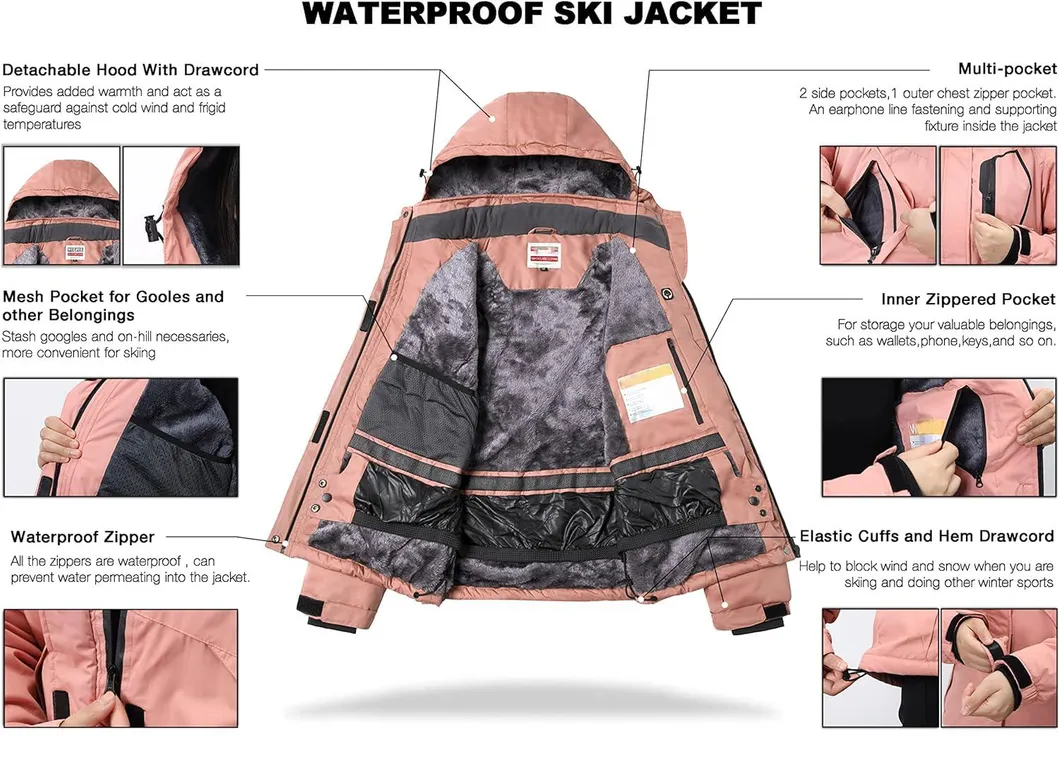 Women's Winter Garment Outerwear Sports Jacket Down Ski Clothes