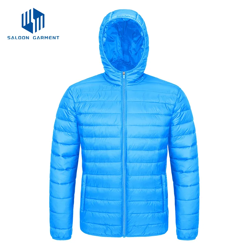 Men's Quilted Lightweight Packable Padding Coat Puffer Down Jacket