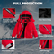 Girl's Warm Winter Hooded Fleece Outer Wear Windproof Raincoat Snow Ski Jacket
