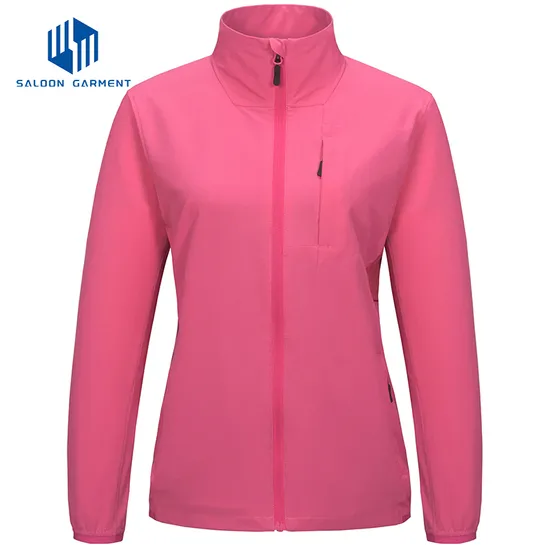 Outdoor Mountain Windproof Waterproof Women's Casual Hooded Windbreaker Softshell Jacket