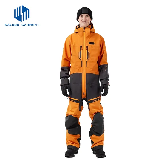 One Pieces Ski Suits Waterproof Winter One Pieces Snowsuits Coveralls for Snow Sports