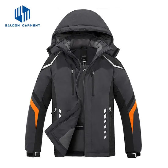 Men's Warm Water Resistant Insulated Windproof Winter Snow Coat Snowboarding Ski Jacket