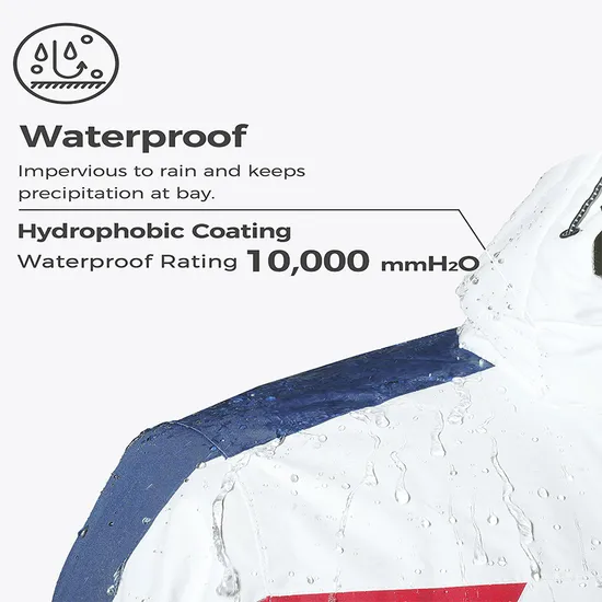 Mens Mountain Waterproof Windproof Raincoat Winter Warm Hooded Coat Ski Snow Jacket