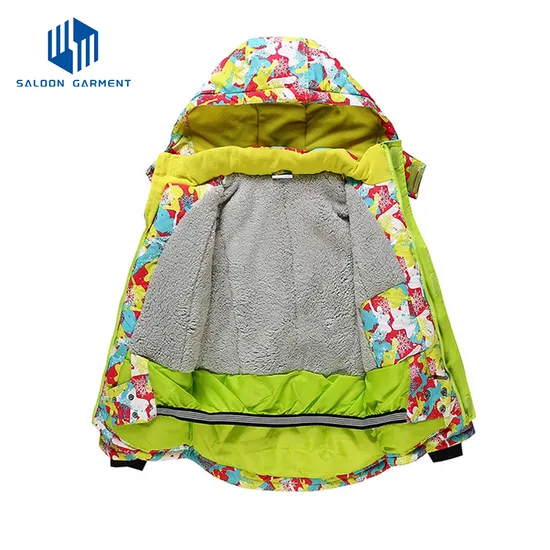 Girls' Winter Down Coat Waterproof Insulated Windbreaker Ski Jacket