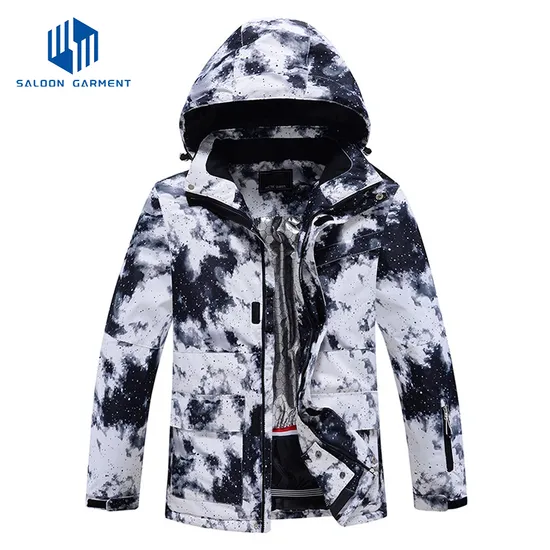 Women's OEM Waterproof Custom Logo Winter Outdoor Sports Clothing Ski Jacket