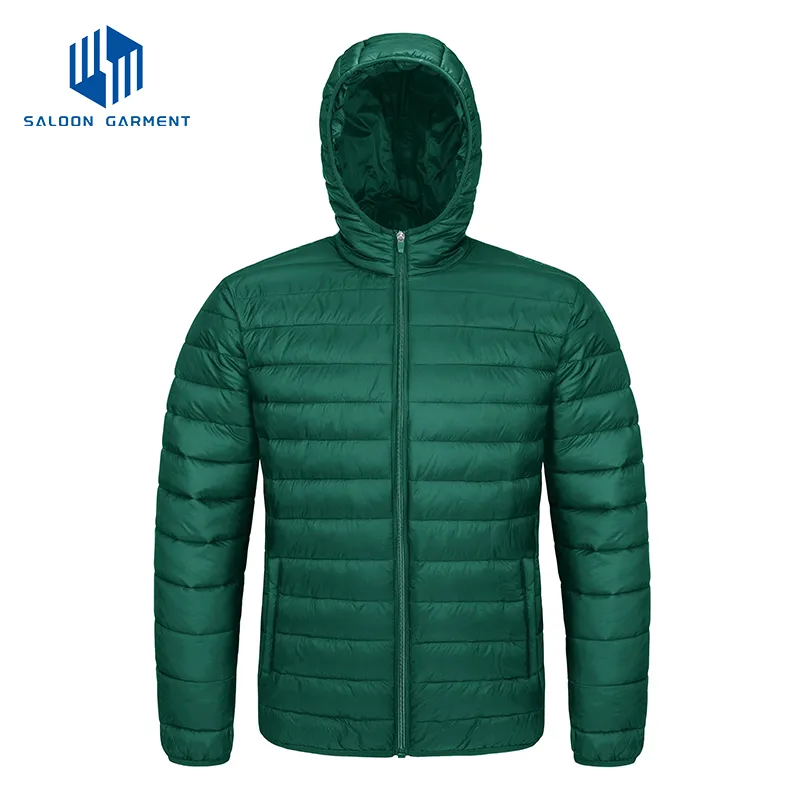Men Water Repellent Lightweight Packable Winter Ski Coat Padded Puffer Down Jacket
