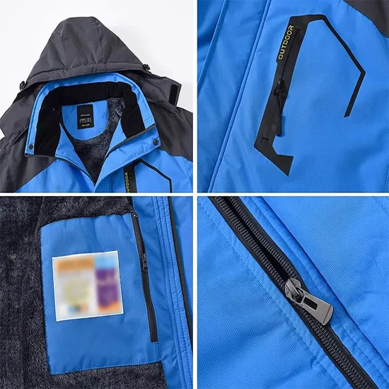 OEM Men Fashion Winter Coat Outdoor Clothing Ski Wear Sublimation Jacket