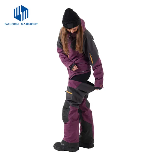 Women and Men's Ski Overalls Waterproof Windproof Snow Insulated Overalls Outdoor
