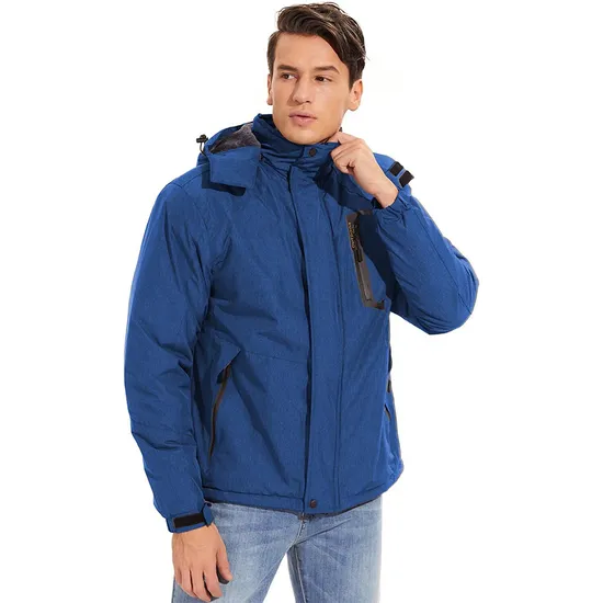 Men's Waterproof Warm Fleece Lined Winter Outdoor Snowboard Windbreaker Snow Ski Hiking Jacket