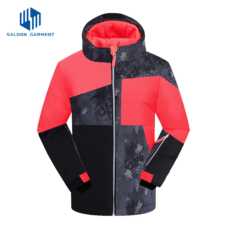 Girls' Waterproof Fleece Raincoat Windproof Warm Winter Coat Ski Jacket