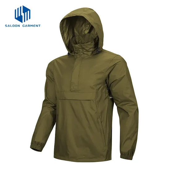 Waterproof Lightweight Raincoat Breathable Rain Gear Coats Jacket