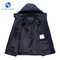 Men's Winter Softshell Puffer Coat Ski Jacket with Removable Hood