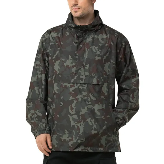 Men Packable Raincoats Waterproof Outdoor Windbreaker Lightweight Cycling Rain Jacket