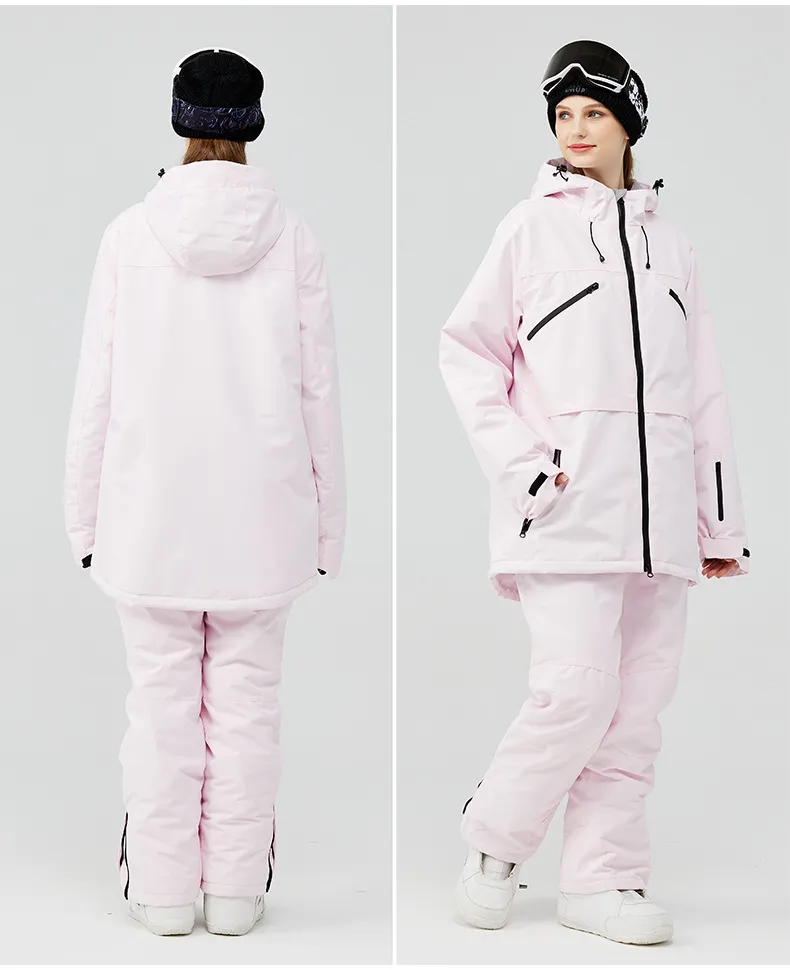 Women Outdoor Winter Coats Waterproof Breathable Snowboard Windbreakers Ski Snow Jackets