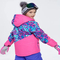 Girls Waterproof Hooded Snowboard Coat Windproof Winter Snow Outwear Ski Jacket