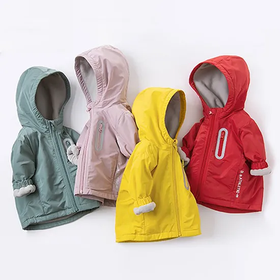 OEM Kids Winter Warm Cotton Clothing Hooded Children Jackets Boy Outwears Clothes Padded Coat