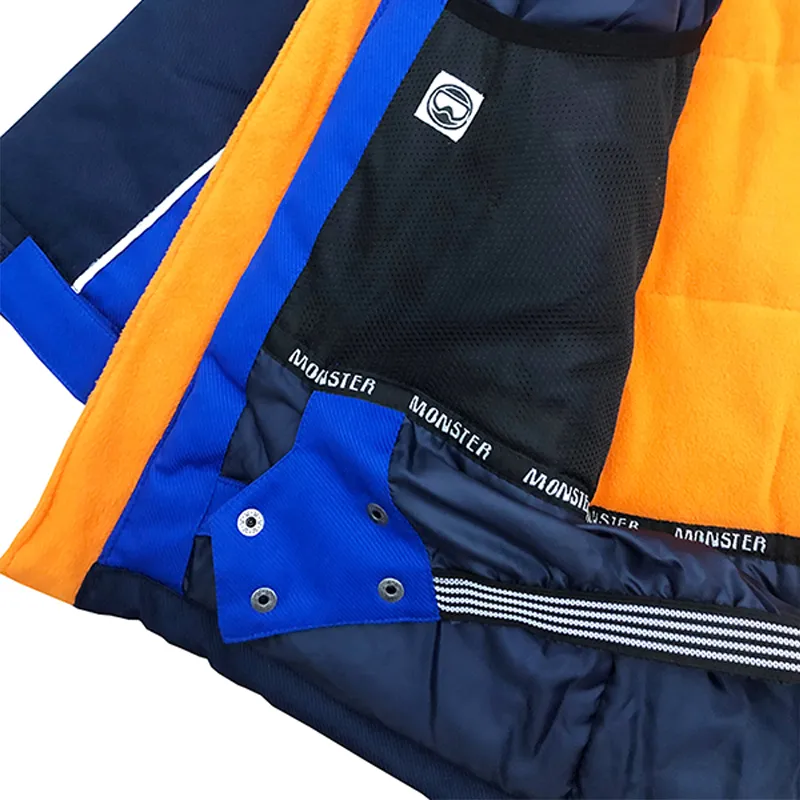 Children Custom Outdoor Ski Suits Winter Thickened Warm Sportswear Snowsuits Kids Waterproof Ski Jacket