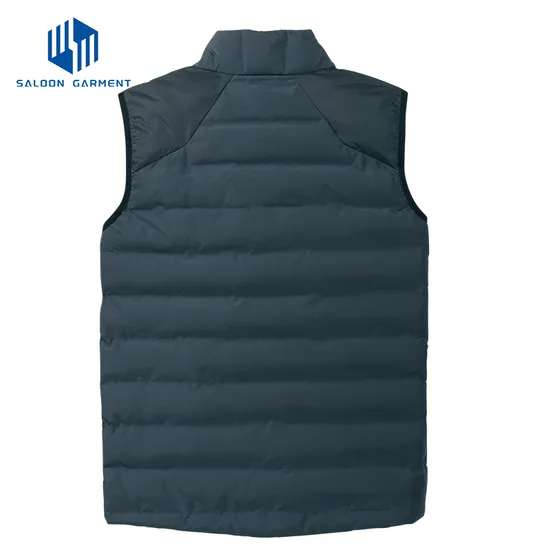 Winter Sports Golf Nylon Polyester Padding Men's Sleeveless Quilted Puffer Vest