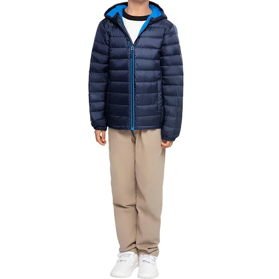 Wholesale Customized Winter Warm Insulated Padded Coat Boy's Quilted Jacket