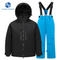 Custom Winter Warm Windproof Breathable Waterproof Outdoor Sporting Ski Snowboarding Jacket Snow Suit
