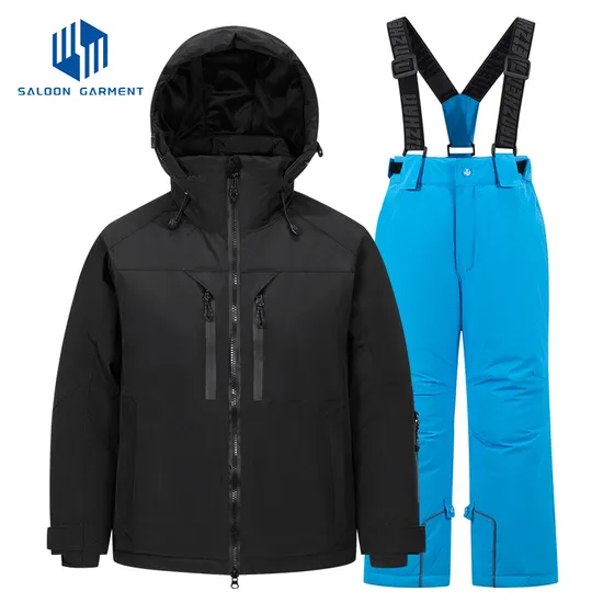 Custom Winter Warm Windproof Breathable Waterproof Outdoor Sporting Ski Snowboarding Jacket Snow Suit