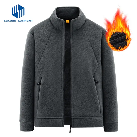 Wholesale OEM Custom Logo Winter Zip up Ladies Polyester Sports Women Polar Fleece Jackets