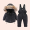 Boys and Girls Winter Warm Windbreaker Jacket Kids' Clothing Sets