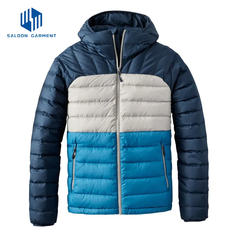 Unisex 100% Polyester Woven Customized Water Resistant Winter Jacket