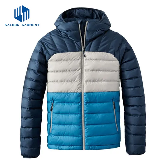 Unisex 100% Polyester Woven Customized Water Resistant Winter Jacket