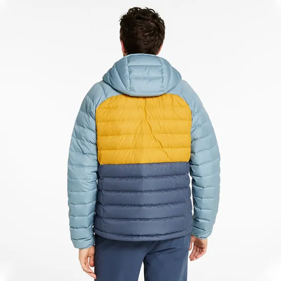 Wholesale Custom Logo Polyester Made Men Puffer Jacket Waterproof Outdoor Use Men Puffer Jacket
