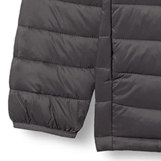 New Best Men's Winter Warm 100% Polyester Full Sleeves Plus Size Warm Quilted Jacket