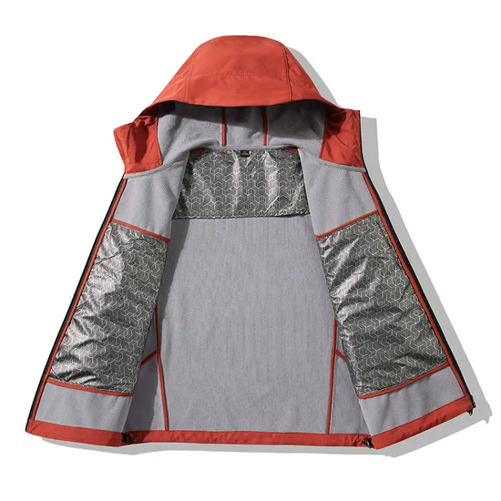 Custom Outdoor Clothing Waterproof Windproof Climbing Windbreaker Softshell Jackets