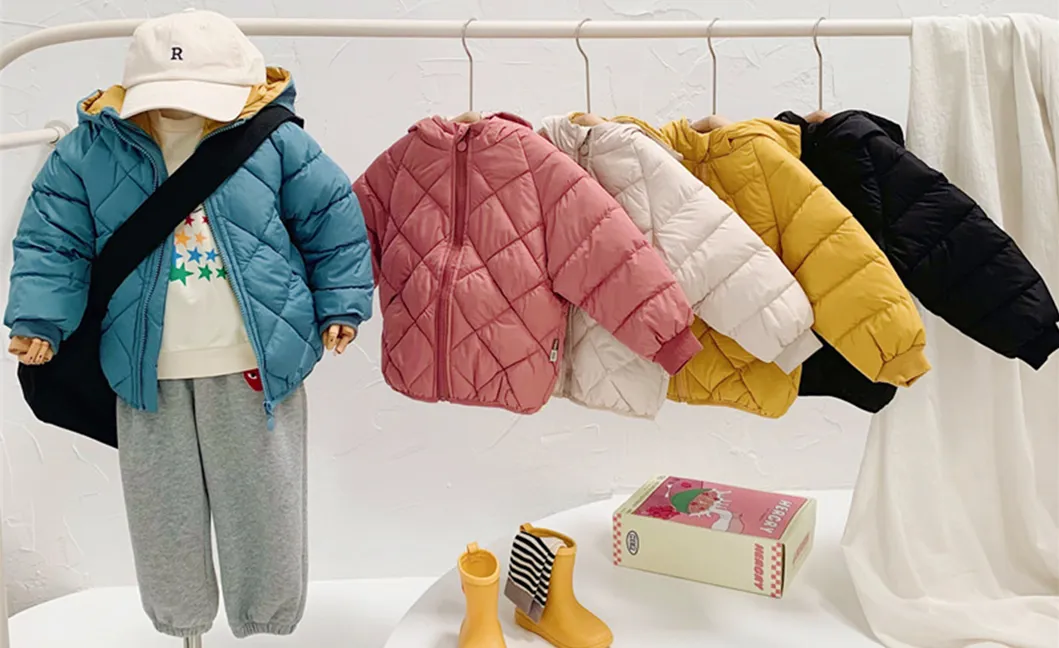 New Design Fashion Winter Outerwear Coat Kids Warm Coats