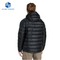Custom Nylon Hooded Winter Coat Men Casual Lightweight Breathable Warm Quilted Jacket