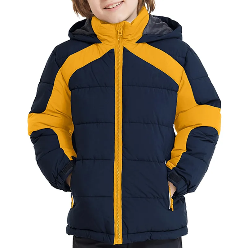 Premium Waterproof Lightweight Padded Fleece Coats for Boys