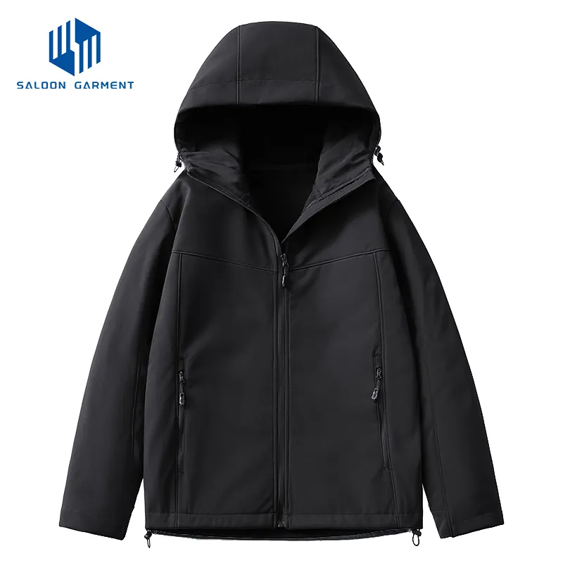 Custom Logo Outdoor Sports Windbreaker Waterproof Softshell Jacket