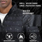 High Quality Men's Winter Padding Coat Water Resistant Quilted Jacket