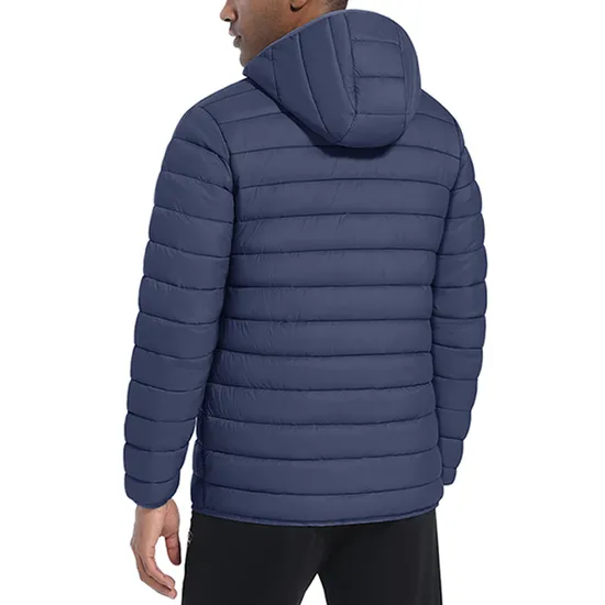 OEM Customized Design Winter Padded Coat Men's Warm Quilted Jacket