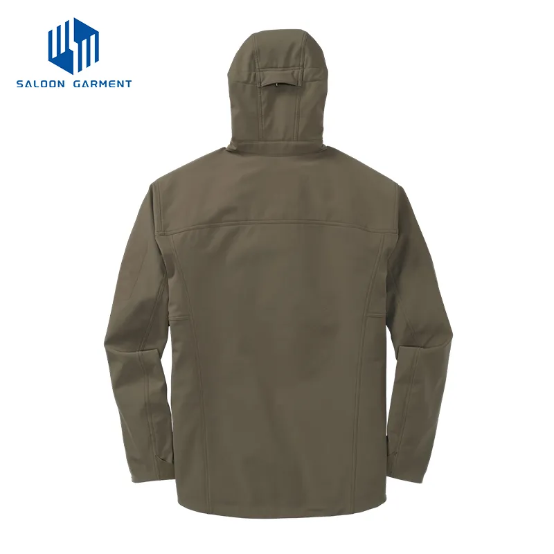 Custom Men Lightweight Waterproof Breathable Fishing Rain Jacket Softshell Outdoor Jacket